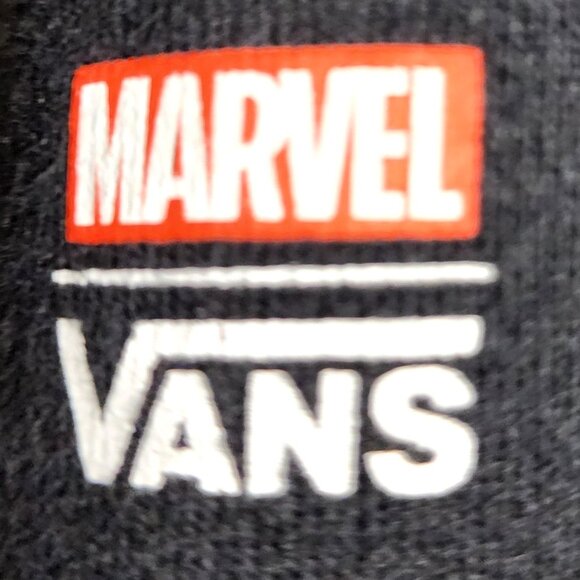 Vans X Marvel Comics Venom Hoodie Mens Large Black Sweatshirt Fleece - Picture 10 of 16